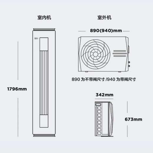 美的（Midea）空调 KFR-72LW/N8MZA1 钰行 商品图8