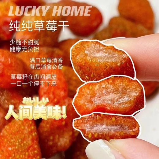 幸运小筑  | 草莓干102g 商品图0