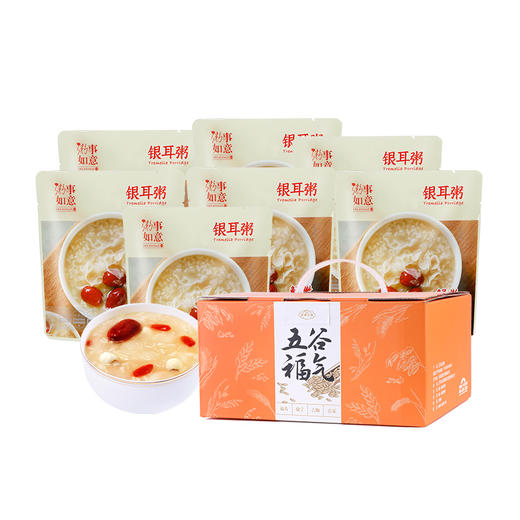    甜甜糯糯银耳粥8袋 礼盒装 商品图4