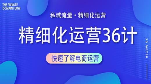 私域流量全域精细化运营36计 商品图0