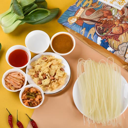 落小米清真螺蛳粉320g【落小米】 商品图1