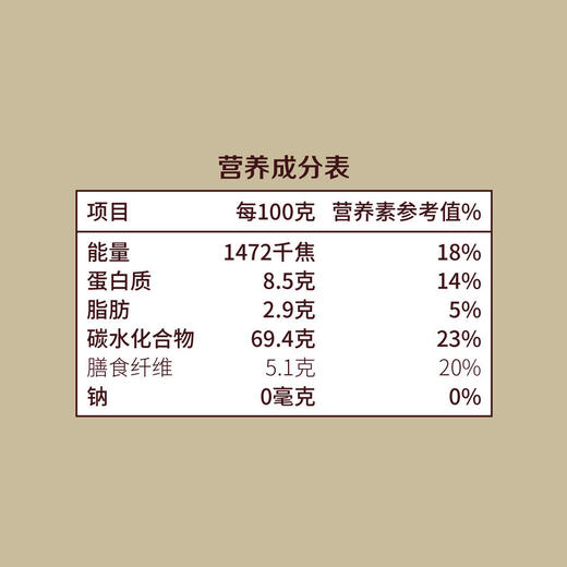 中粮初萃全谷物五色糙米1kg杂粮 商品图3