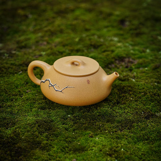 龙德堂陶艺 汤宣武《令瓢·大雪》原矿黄金段 280 cc 商品图2