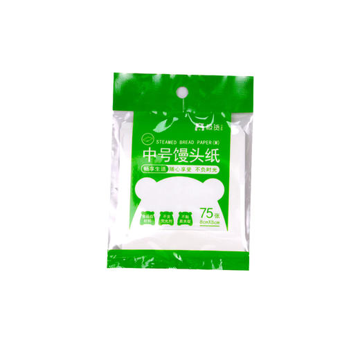 极货中号馒头纸8cm*8cm*75张 商品图0