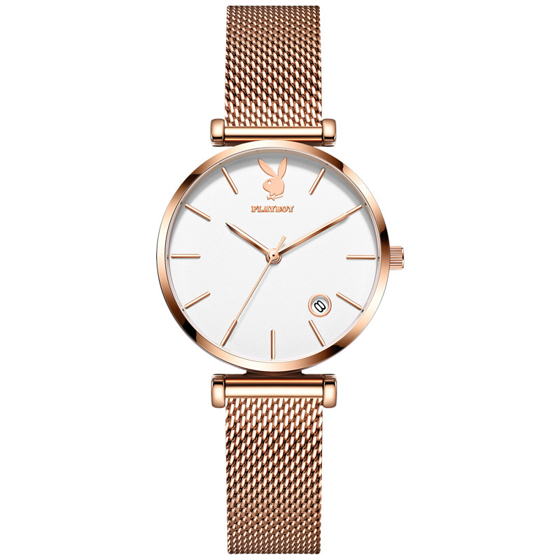 「轻奢礼物」PLAYBOY花花公子手表防水石英表女士女表潮