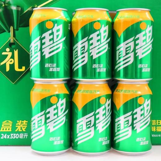 雪碧柠檬味汽水330ml*12 商品图2