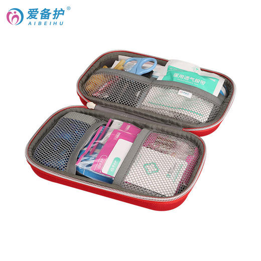 爱备护 旅行便携急救包 户外救生应急包 家用车载医药包 ABH-L004A 商品图3