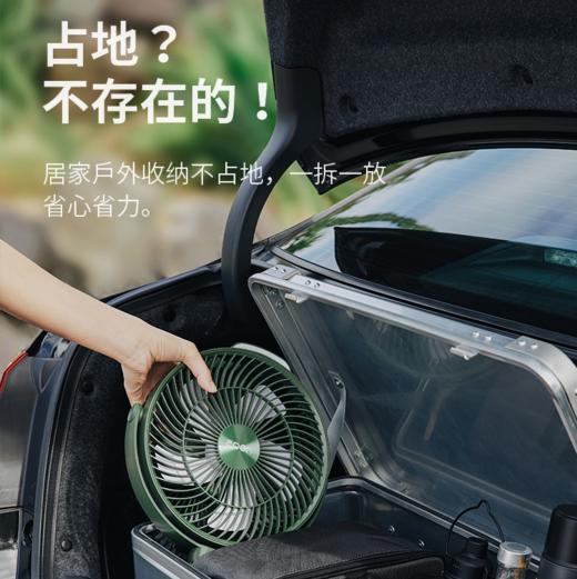 爱登 E708户外露营充电便携式电风扇 家用立台式落地两用 (常规版无驱蚊功能)[福利品] 商品图2