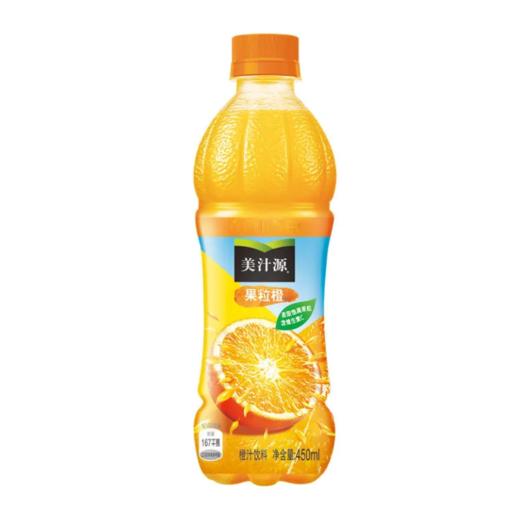 美汁源果粒橙450ml 商品图2