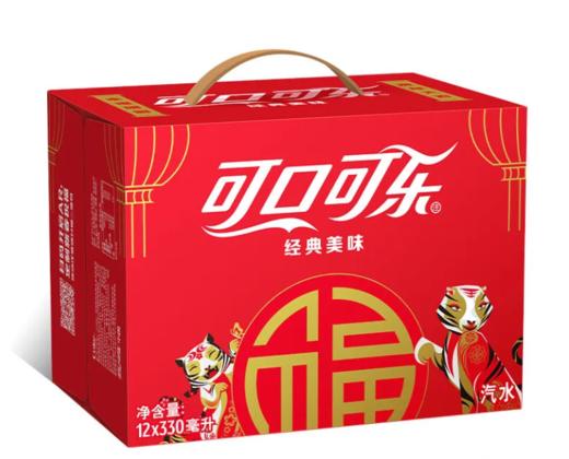 可口可乐330ml礼盒1*12瓶 商品图0