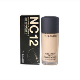 MAC魅可 定制无暇粉底液30ML 持久遮瑕NC12 N12