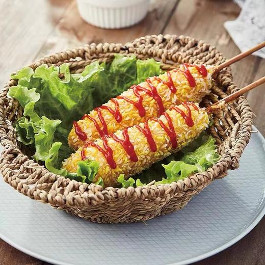 周二取货：【丸武芝士热狗棒】一袋80克，外表玉米片咔咔酥脆，芝士柔滑拉丝！ 商品图3