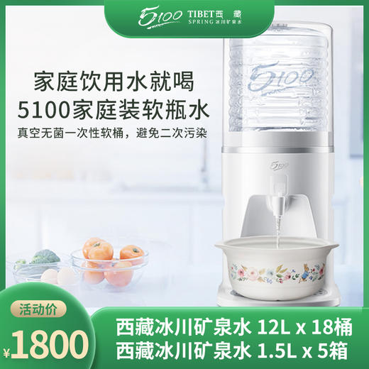 西藏5100冰川矿泉水体验卡/季卡 商品图1