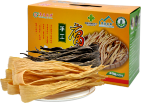 连州粤众佳源黄豆腐竹四边封包装袋250克
