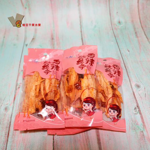 海阁兴铁板鱿鱼条香辣鱿鱼碳烤鱿鱼丝小包装称500g即食海鲜小零食 商品图1