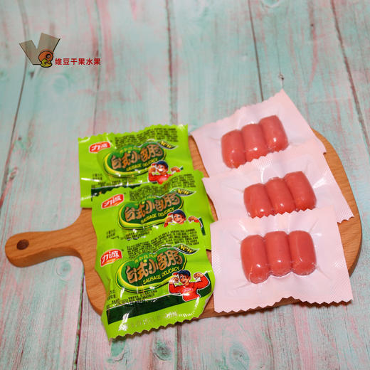 力诚台式肉肠500g即食火腿肠拇指肠烤肠熟食小包装办公室休闲食品 商品图0