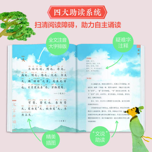文言日诵（修身、名篇、博物、故事）(4册套装） 商品图6