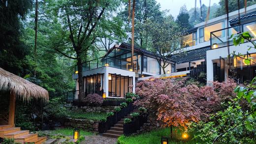 【青城山-170号院】6房院子，临溪独栋小院，茶室、萤火虫、特色餐食，避暑玩水DWQC 商品图0