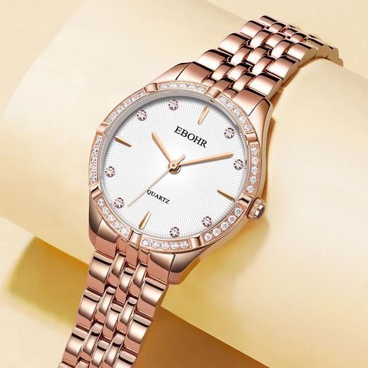 依波手表女小众轻奢石英女表简约气质小金表女款小表盘石英表5158 商品图3