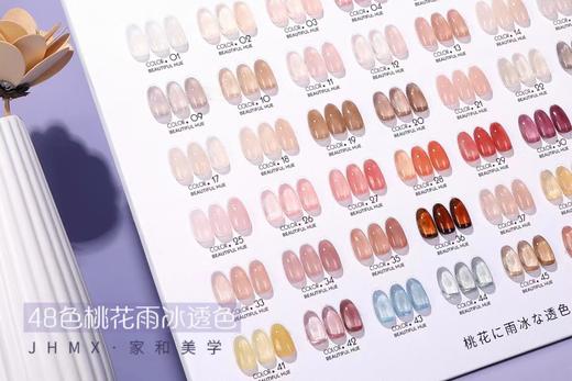 【秒杀价】48色桃花雨冰透色 商品图6