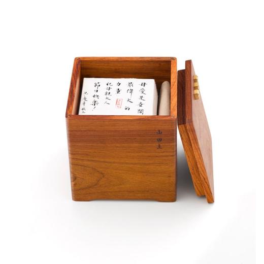 山田土花梨红木茶盒滇红金螺茶云南滇红茶叶实木定制礼盒装送礼 商品图4