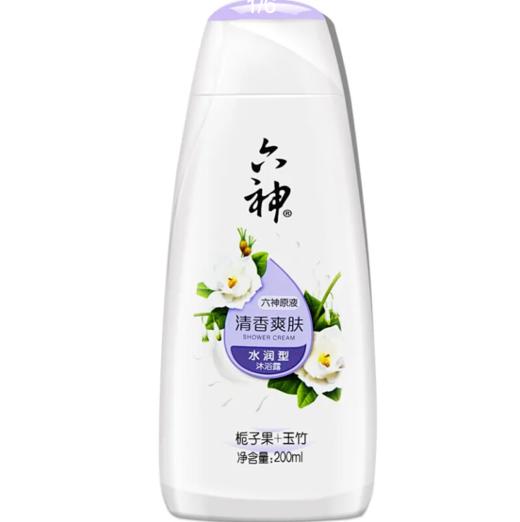 六神清香爽肤沐浴露花香200ml 商品图0