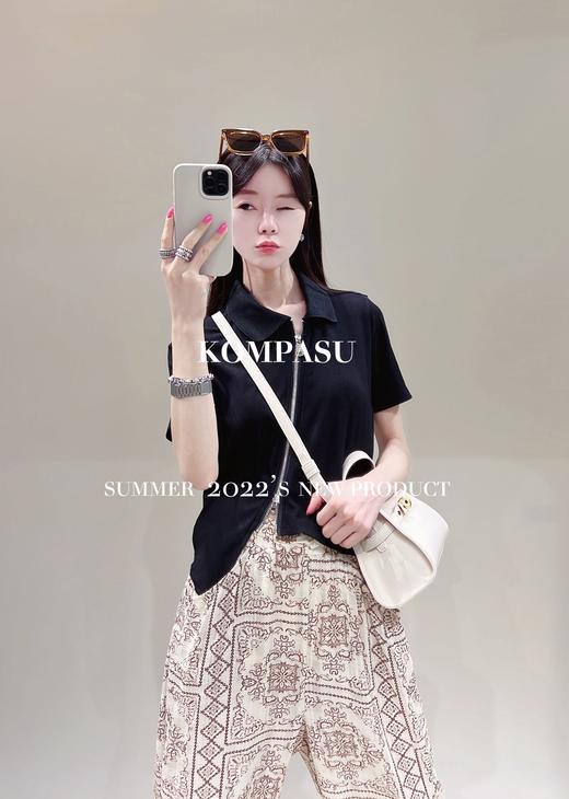 卡帕苏印花宽松休闲裤 K235227 商品图1