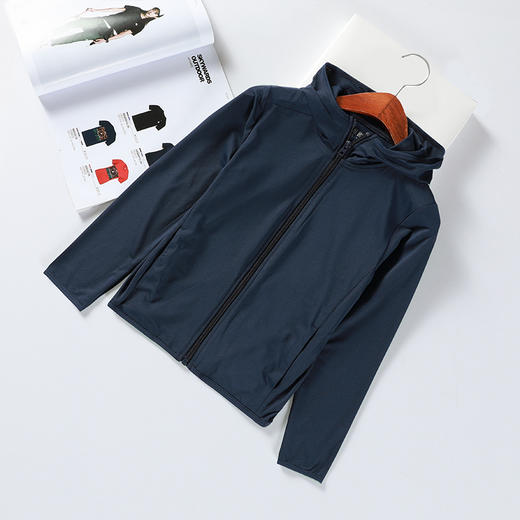 10款平价儿童防晒衣测评，测评推荐—儿童防晒衣 防晒能力强 柔软亲肤透气 高领护颈 双侧斜插外兜 商品图6