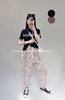 卡帕苏印花宽松休闲裤 K235227 商品缩略图0