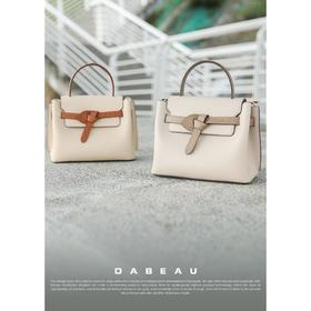 3楼 迪艾宝蝴蝶结装饰大容量手提拼色托特包女包包