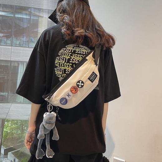 皮卡诺腰包6652-A 不含挂饰男士胸包男小号运动款夏季斜挎包韩版百搭ins潮跨肩包潮牌挎包女 商品图6