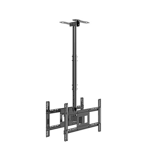 卡洛奇KALCOC 32-55吋电视吊架 双屏吊顶支架 可旋转伸缩天花板屋顶挂架液晶电视吊装架吊顶架 黑色T270-15（32-55英寸适用） 商品图6