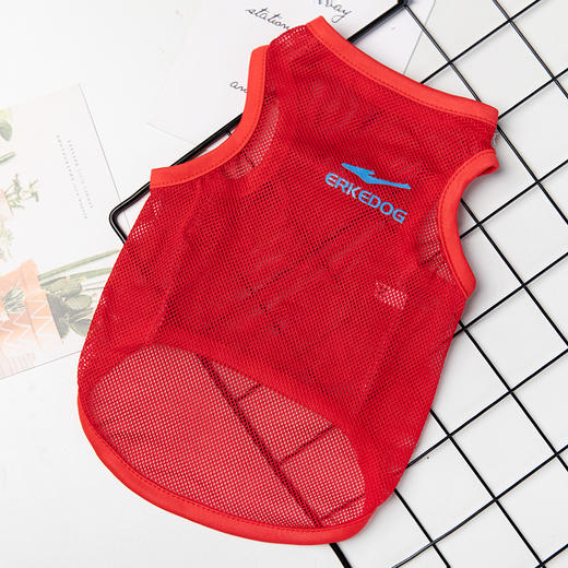 【夏季潮款宠物背心】狗狗衣服夏装 薄款大网眼狗背心 猫咪泰迪比熊博美宠物服饰 商品图7