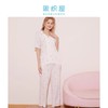 阪织屋莫代尔草莓印花短袖家居裙/短袖长裤开衫套装6532150592103 商品缩略图1