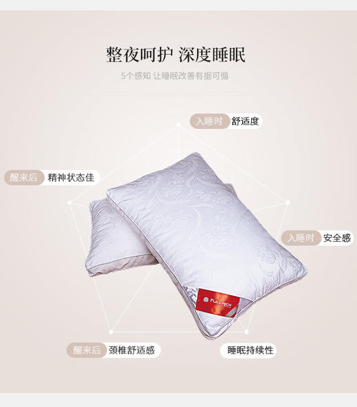 日销 贵妃羽丝枕 45X72CM 商品图3