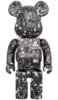 【预售】收藏系列 Be@rbrick 400%系列 黑色碎花 商品缩略图2