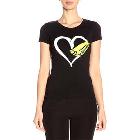 LOVE MOSCHINO 莫斯奇诺 女士短袖T恤 黑色 W4B1 94RE 2011 C74
