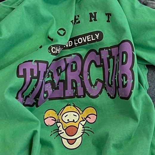 黛唯梵定制款2022夏韩国东大门T恤180g精梳棉ins风宽松休闲短袖上衣 商品图2