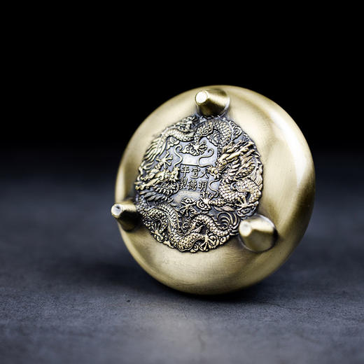 双龙合金盘香炉 商品图3