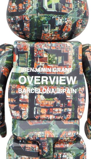 【预售】收藏系列 Be@rbrick 400%系列 航拍巴塞罗那 商品图3