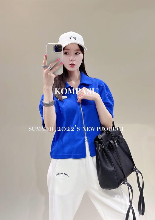 卡帕苏针织休闲拉链衫 K231079 商品图0