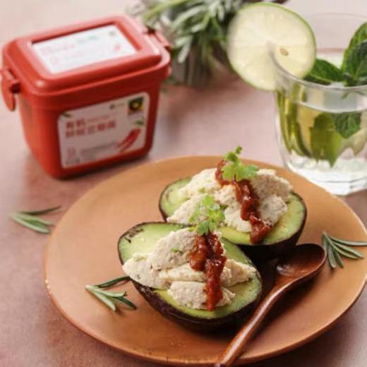 禾然有机鲜椒豆瓣酱盒装300g/盒 商品图1