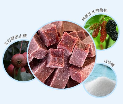 幸运小筑 |  桑葚山楂条190g 商品图1