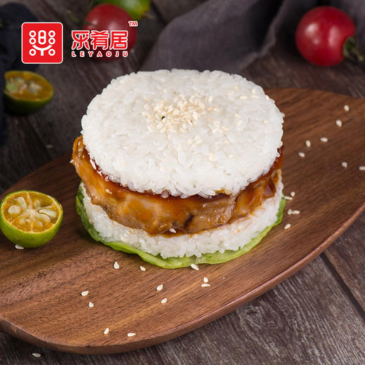 乐肴居照烧鸡排米汉堡 150g 商品图2