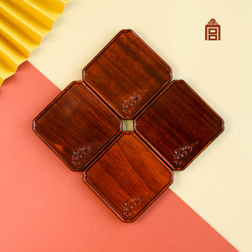 卿云如意杯垫 一套四枚 商品图3