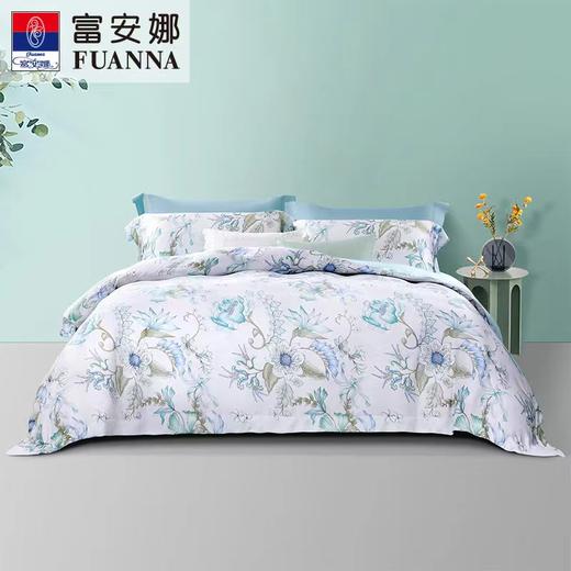 富安娜天丝印花套件 床单四件套/繁花令 商品图0