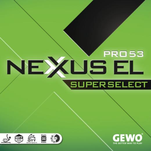 杰沃GEWO 毒液NEXUS EL Pro53 捷沃专业涩性反胶套胶 商品图0