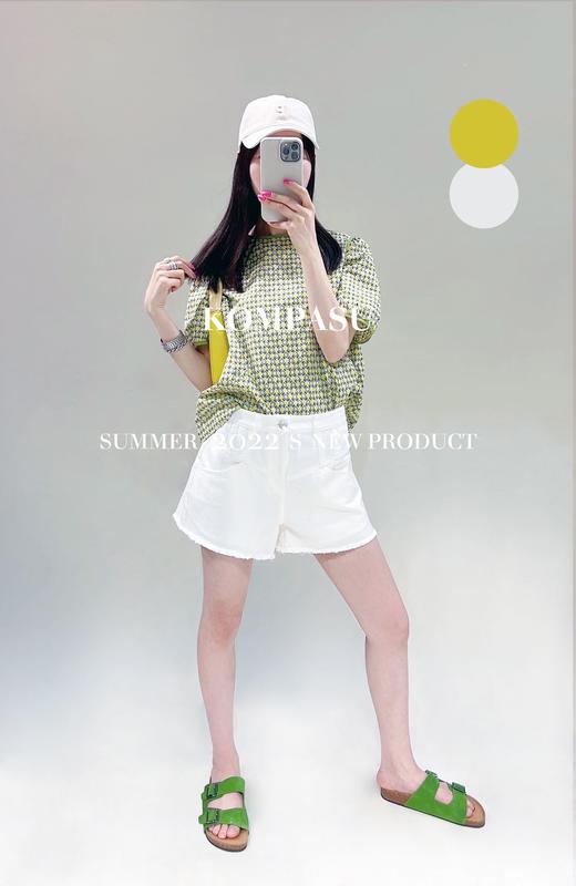 卡帕苏复古清新碎花衬衫 K231091 商品图1