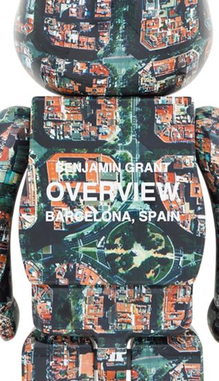 【预售】收藏系列 Be@rbrick 1000%系列 航拍巴塞罗那 商品图2