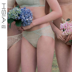 HSIA遐 春光2020无痕平角底裤超薄透气纯棉裆透明诱惑性感全蕾丝内裤女